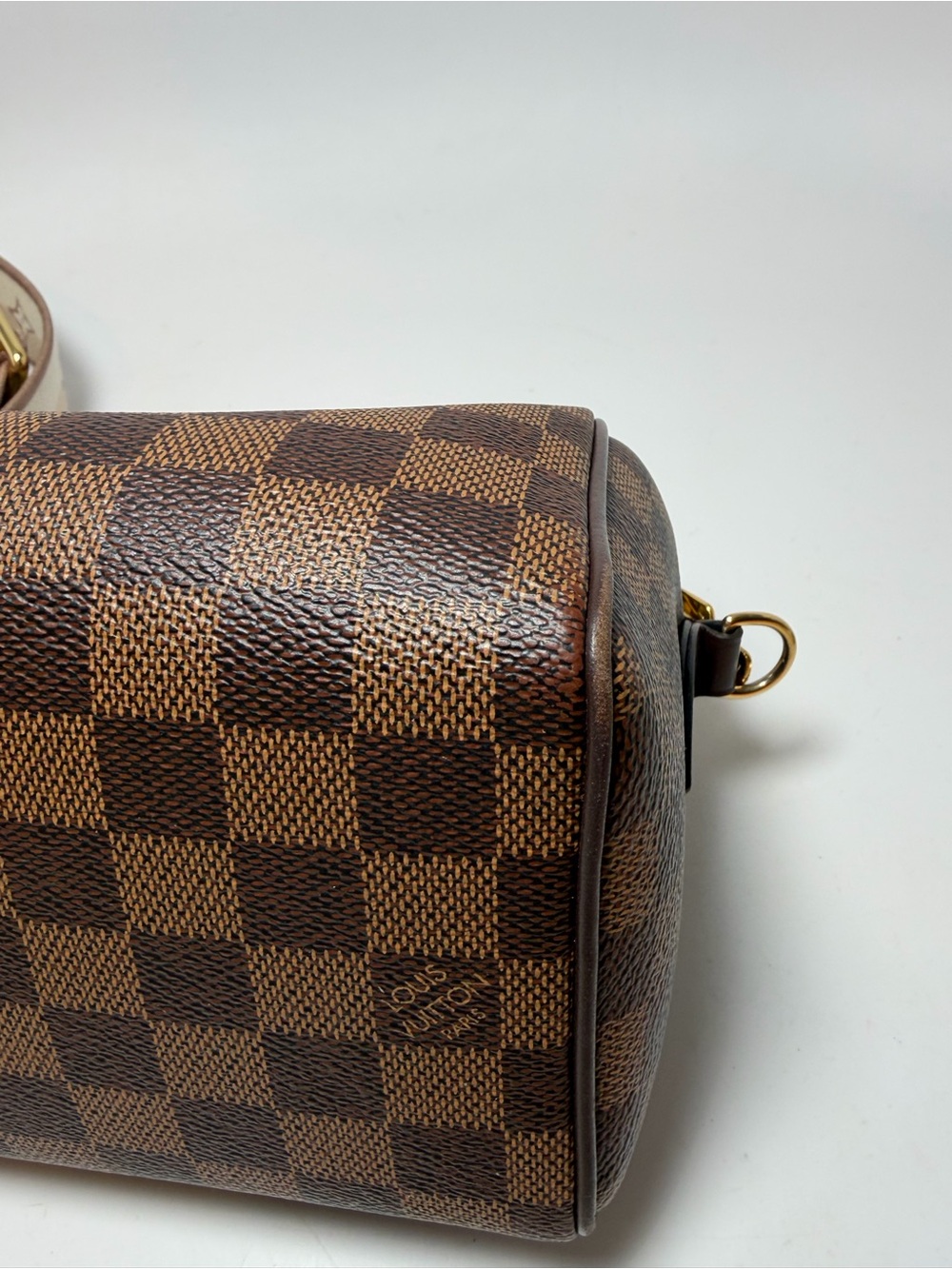 SOLD Louis Vuitton Speedy 20 Bandouliere Damier Ebene w/COA, dust bag & box - Picture 15 of 16